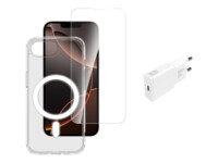 4smarts Beskyttelsescover Hvid Gennemsigtig Apple iPhone 16e