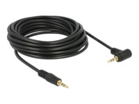 Delock Audiokabel 5m Sort