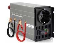 Qoltec DC til AC inverter Ekstern Sort Grå