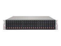 Supermicro SC216 BE2C-R609JBOD Rackversion 600Watt Strømforsyning Sort