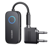 Odbiornik / nadajnik Bluetooth 5.3 Ugreen CM671, mini jack 3.5mm, 300mAh + adapter samolotowy