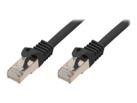 Shiverpeaks BASIC-S CAT 7 (kabel)/CAT 6a (stikforbindelser) SFTP, PiMF Patchkabel Sort