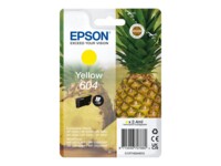 Epson 604 Singlepack Gul 130 sider Blæk C13T10G44020