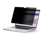 StarTech.com 15-inch MacBook Air 2023 Laptop Privacy Screen, Removable and Reversible Anti-Glare Privacy Filter, Magnetic Laptop Screen Protector with +/- 30 Deg. Viewing Angle - 51% Blue Light Reduction (15MAM-PRIVACY-SCREEN) Notebook privacy-filter