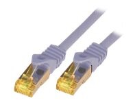 M-CAB RAW CAT 7 SFTP, PiMF 1m Netværkskabel Grå