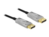 Delock DisplayPort kabel 100m Sort