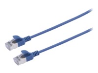 Prokord Slim CAT 6a U/FTP 2m Netværkskabel Blå