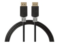 Nedis DisplayPort kabel 2m Sort Grå