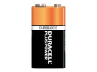 Duracell Plus Power 9V Standardbatterier