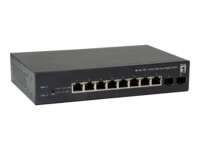 LevelOne GEP-1051 Switch 10-porte Gigabit PoE+