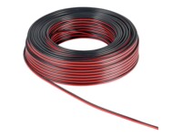 goobay Bulkhøjttalerkabel Rød/sort 10m