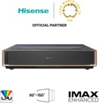 Hisense PT1 4K Smart Trichroma Laser Cinema Ultrakurzdistanz Beamer 2.500 ANSI Lumen