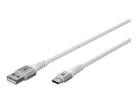 goobay USB 2.0 USB Type-C kabel 1m Hvid