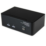 StarTech.com DVI KVM Audio & USB 2.0 Hub - 2-Port USB KVM - 1920 x 1200 - Dual Monitor KVM (SV231DD2DUA) KVM / audio / USB switch Desktop