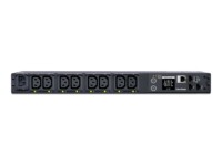 CyberPower Switched Series PDU41004 Strømfordelingsenhed 8-stik 12A Sort 3.05m