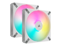 CORSAIR iCUE AF140 RGB ELITE Fan 2-pack Hvid 140 mm