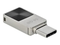 DeLOCK Mini Memory Stick 64GB USB-C 3.2 Gen 1 USB stick Sort Sølv