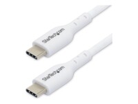 StarTech.com USB2CC1MNCWHE2PK USB-C to USB-C 1m Hvid