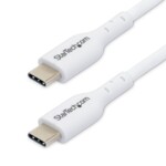 StarTech.com USB2CC1MNCWHE2PK USB-C to USB-C 1m Hvid