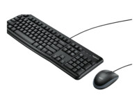 Logitech Desktop MK120 Sæt med mus og tastatur Kablet Tysk