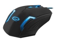 Esperanza MX205 FIGHTER Optisk Kabling Sort Blå