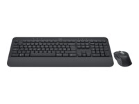 Logitech Signature MK650 Combo for Business Sæt med mus og tastatur Pressestempel Trådløs Italiensk