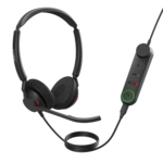 Jabra Engage 50 II UC Stereo Kablet Høretelefoner Sort