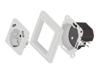 Delock Wall Socket with 2 x USB Type-A Charging Port 2.8 A