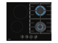 Gorenje Essential GCE691BSC Gas & keramisk kogeplade