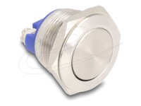 DeLOCK Trykknap Sølv