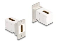 Delock HDMI-kobling Sølv Hvid