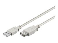 goobay USB forlængerkabel 60cm Grå