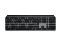 Logitech Master Series MX Keys S for Mac Tastatur Membran / saks Ja Trådløs Fransk