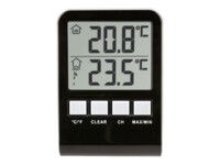 TFA PALMA Temperatursensor Sort Grå Hvid