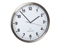 TFA Ur Hvid Sølv Analog