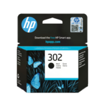 HP 302 Black Original Sort 170 sider Blæk
