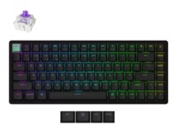 Keychron K2 HE Tastatur Magnetisk Nordvendt RGB LED Trådløs Kablet Nordisk