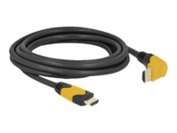 Delock HDMI-kabel 3m Sort