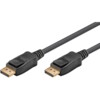 DisplayPort Connector Cable 2.1,, 5 m, black - DisplayPort male > DisplayPort male