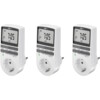 Digital Timer, Set of 3, white