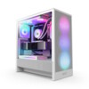 NZXT H series H5 Flow RGB Tower Udvidet ATX Hvid