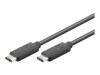goobay USB Type-C kabel 1m Sort
