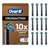 Oral-B Pro CrossAction Aufsteckbürsten 12er (Frustfreie Umverpackung)