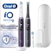 Oral-B iO 8n Paars en Zwart Duopack met extra opzetborstel
