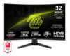 Monitor MSI MSI MAG 325CQF (31.5' /Rapid VA /180Hz /2560 x 1440 /Czarny)