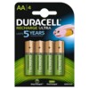 Duracell Recharge Ultra AA type Batterier til generelt brug (genopladelige) 2500mAh 4