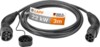 Type 2 Charging Cable, up to 22 kW, 3 m, black, 3 m