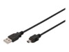 DIGITUS USB-kabel 1.8m Sort