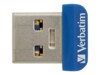 Verbatim Store 'n' Stay NANO 32GB USB 3.0 USB stick Blå