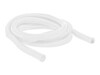 Delock Braided Sleeving self-closing 2m Hvid